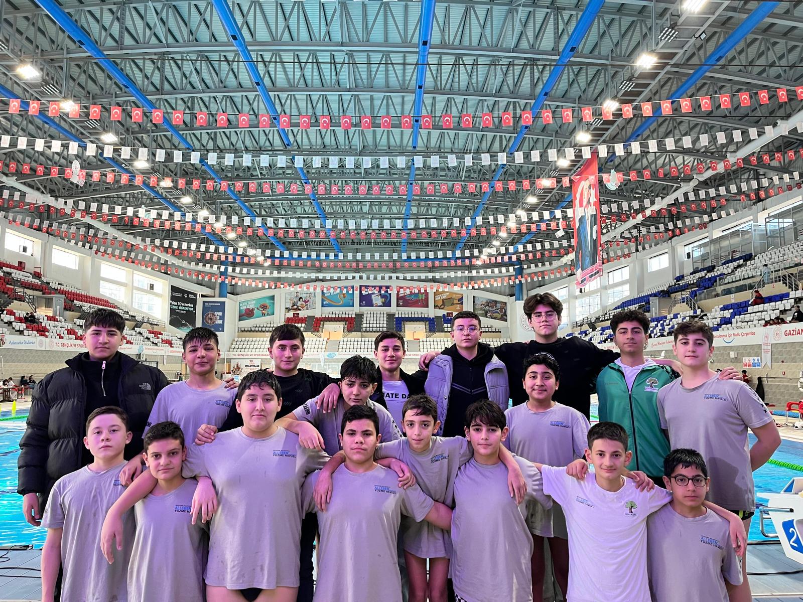 🤽‍♂️U-14 Erkekler Bronz Grup 5 2/1 Müsabakaları 13-15 Aralık 2024 Gaziantep Olimpik Yüzme Havuzu